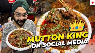 Rs350 ka bechne wala MUTTON King of Social Media 👑🍖  Bunty Meat Wala Paschim Vihar [upl. by Mcmillan]