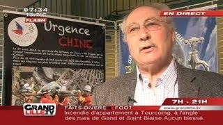 Séisme en Chine  Appel aux dons dans le Nord [upl. by Manbahs]