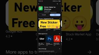 How to create stickers on whatsapp  how to make whatsapp stickers  Whatsapp new sticker download [upl. by Yee399]