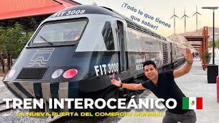 TREN INTEROCEÁNICO MÉXICO 🇲🇽 lo que NADIE te DICE del FERROCARRIL que CONECTARA al MUNDO 🌎 [upl. by Amaso]