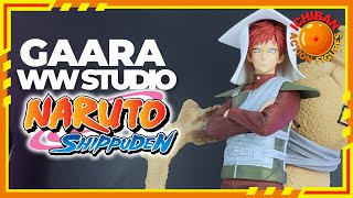 KAZEKAGE GAARA WW STUDIO UNBOXING  NARUTO SHIPPUDEN PTBR gaara narutoshippuden animes resina [upl. by Adnolat372]