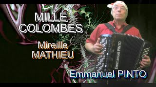 MILLE COLOMBES  Mireille Mathieu  Chant de Noël  VM060 [upl. by Lashar578]