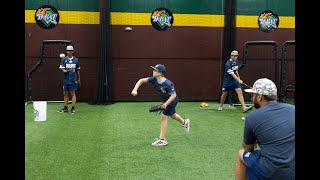 Augusta University holds a baseball clinic at DBat [upl. by Ajoop409]