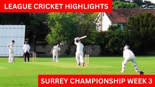 Surrey Championship Highlights  Div 2  Worcester Park 2nd XI vs Epsom 2nd XI [upl. by Yasnil]