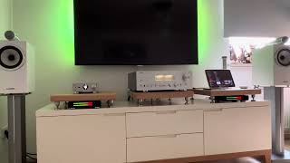 Yamaha AS 2200 Shanlig EC 3 Bowers Wilkins 705 S3 Playing Allan Taylor Colour To The Moon [upl. by Ashjian154]