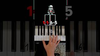 Undertale Last Breath An Enigmatic Encounter Best Part Piano Tutorial shorts [upl. by Penni]