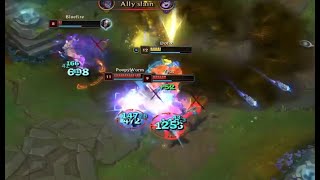 Singed mid vs new champ Hwei  Dotix Singed full gameplay 7 Masters NA [upl. by Gnoht]