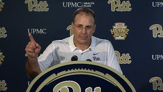 Football  Coach Narduzzi Press Conference vs Syracuse [upl. by Percival]