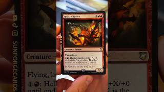 Hellkite Igniter 3D shadowbox with inlaid LED lighting magicthegathering [upl. by Yngiram]