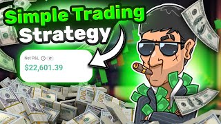 The Most Simple Day Trading Strategy That Exists Profitable Setup [upl. by Ivar]