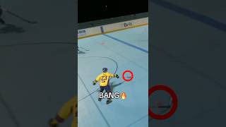 Byl na správném místě 😮‍💨 nbhl hokej nhl hnhl ballhockey [upl. by Ahsayn988]