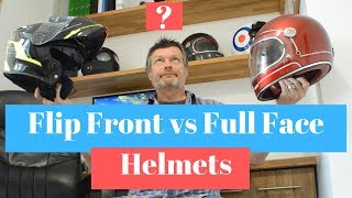 Full face or flip up helmet [upl. by Aim]