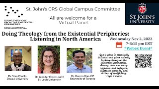 Doing Theology Existential Peripheries Listening in North America [upl. by Milicent]