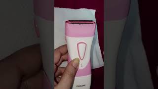 shorts Philips Satin Shave Trimmer Review with Demo [upl. by Dalston]