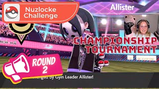 Round 2 of the CHAMPIONSHIP Tournament Eggo vs Allister  Pokemon Shield  Nuzlocke Challenge [upl. by Seuguh]