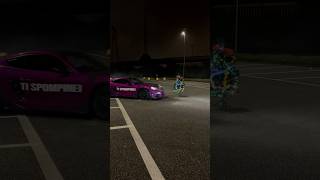 San Nicolino è pronto per portarvi i regali di Natale ❤️porsche christmas drift [upl. by Scevour]