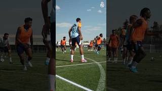 Lentraînement du Real Madrid aujourdhui realmadrid [upl. by Sheelah]