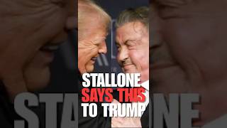 Sylvester Stallone’s Said THIS for President Donald Trump 😱🔥 shorts [upl. by Ynattib]