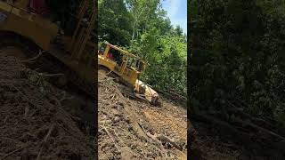 Operational Challenges of the D6R XL Bulldozer on Hilly Land [upl. by Laidlaw]