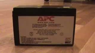 APC UPS Battery  Cracked  Bulged [upl. by Gabriello]