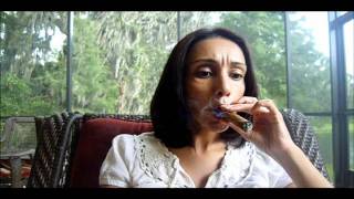 Liga IV Almirante Corona Cigar Review by SmokingCigarGirl [upl. by Mahtal]