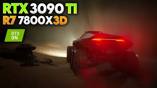 7800X3D amp RTX 3090 Ti  Fort Solis 1080p 1440p amp 4K Ultra  RT  DLSS [upl. by Nodnalb]