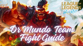 Dr Mundos Unstoppable Protection Kiting amp Teamfight Domination in Wild Rift [upl. by Belac]