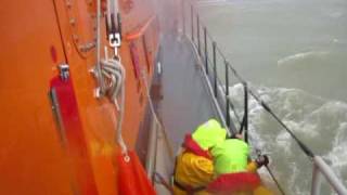 Man Over Board Drill in poor weather [upl. by Diehl]