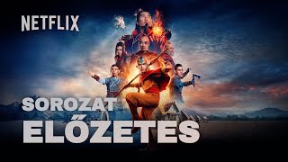 Avatár – Az utolsó léghajlító  szinkronos előzetes  Netflix sorozat [upl. by Ennylyak]