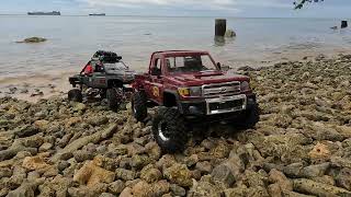 RC Crawler MN82 scale 112 coral test run [upl. by Lura726]