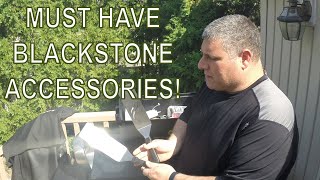 MUST HAVE BLACKSTONE GRIDDLE ACCESSORIES [upl. by Tarazi]