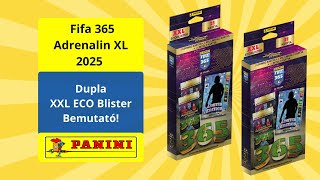 Panini FIFA 365 Adrenalyn XL 2025 Dupla XXL ECO Blister Bemutató [upl. by Ahsienauq]