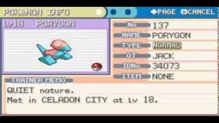 How to get Porygon in Pokemon Fire Red [upl. by Euridice933]