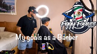 CUTTING HAIR IN MY BARRACKS ROOM Day in life as a Navy Barber [upl. by Yeaton]