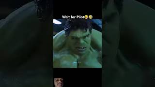 Thor Vs Hulk fight scene in helicarrier 🔥🥶Dont miss jet pilot 😂🤣shorts ytshortsmarvel [upl. by Esyle]