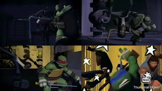 TMNT Xever Fights Moments [upl. by Aciretehs]