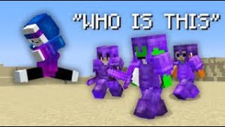 A Strange Player Joined Our Minecraft Survival [upl. by Wiebmer]