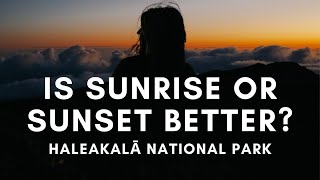 Haleakala National Park  Sunrise or Sunset [upl. by Esina]