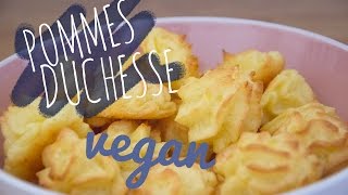 RECETTE  Pommes duchesse vegan [upl. by Anitsihc]