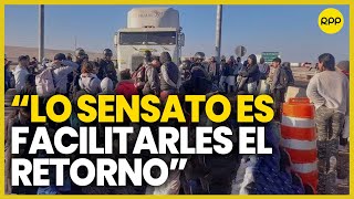 Sobre migrantes “Lo más sensato es ayudarlos a regresar a su país” indica Ricardo Valdés [upl. by Asel22]