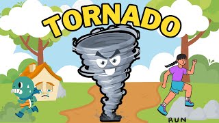 Tornado Time A Kids Guide to Twists and Turns of Nature  Kids Video  Fun Learning [upl. by Zelde]