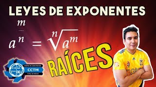 Exponentes con fracciones Raíces  Leyes de los exponentes Matemáticas Básicas  ¡Muy fácil [upl. by Trainor326]