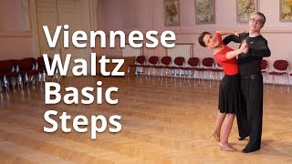 Viennese Waltz Basic Steps  Dance Routine and Figures [upl. by Begga]