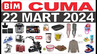 BİM BU CUMA ✔ BİM 22 MART 2024 KATALOĞU ✔ AKTÜEL ÜRÜNLER RESMİ KATALOG ✔ NET ANLATIM [upl. by Berliner]