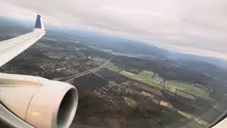 Embraer 175 Take Off From Burlington BTV Vermont November 4 2023 [upl. by Anayek]