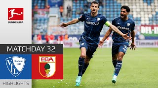 Bochum is still Alive  VfL Bochum  FC Augsburg 32  Highlights  Matchday 32 – Bundesliga 2223 [upl. by Nauhs]