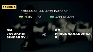 Javokhir Sindarov vs Praggnanandhaa  French Defense  Advance Variation  Paulsen Attack [upl. by Saturday]