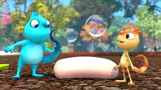 Soap bubbles  Cam amp Leon  Best Collection Cartoon for Kids  New Episodes HD [upl. by Kironde]