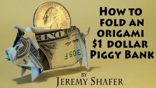 1 Origami Piggy Bank [upl. by Gretta]