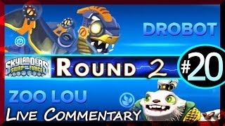 Skylanders Swap Force Drobot Vs Zoo Lou PVP Battle Tournament Round 2 Fight  20 HD [upl. by Ainot]